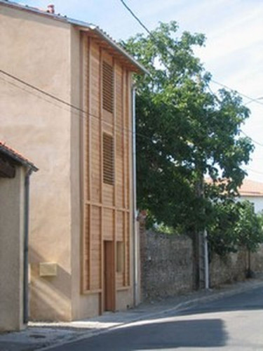 surélévation d'une maison de ville