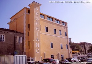 réhabilitation de l'hôtel de ville de propriano en Corse