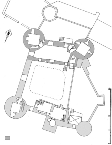 VILLENTROIS - Château - Restauration des ruines et création d'un logement.