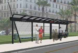 design des stations et aménagements urbains tramway d'Alger
