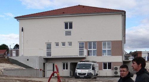 Foyer de Vie à Villers Bretonneux, en cours de chantier
