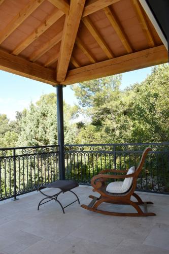 Terrasse panoramique rocking-chair