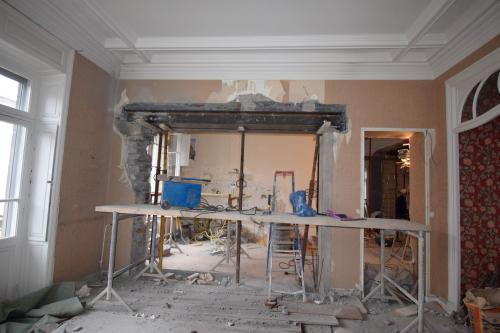 Ouverture des volumes et restructuration
