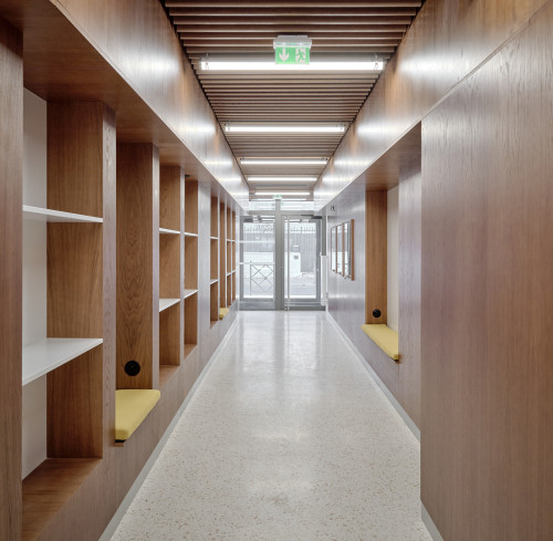 entrée du club house