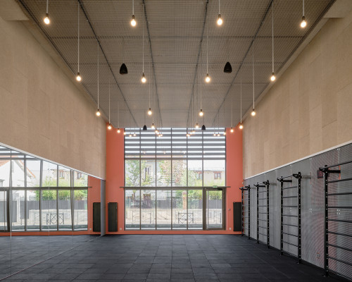 la salle de sport du club house