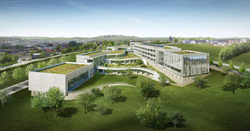 Construction de l'Institut de Formation des Professions de Santé à Besançon (25)