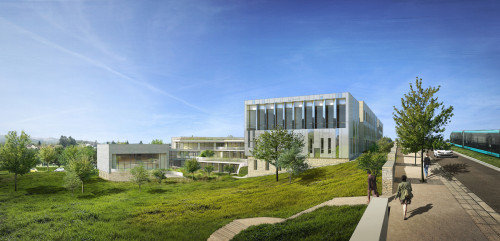 Construction de l'Institut de Formation des Professions de Santé à Besançon (25)