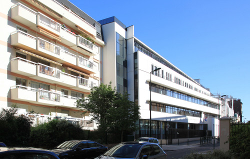 Construction du collège Françoise Giroud à Vincennes (94)