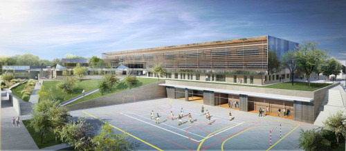 Restructuration-extension du lycée Alexandre Denis à Cerny (91)