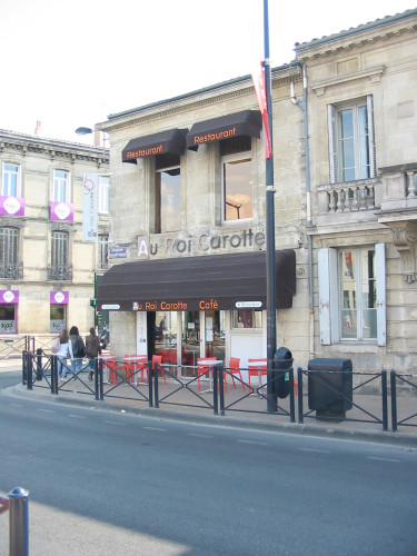 Restaurant "Au Roi Carotte" - Bordeaux