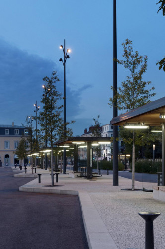 Aménagement du pôle d'échanges multimodal de la gare - Bourg en Bresse (01)