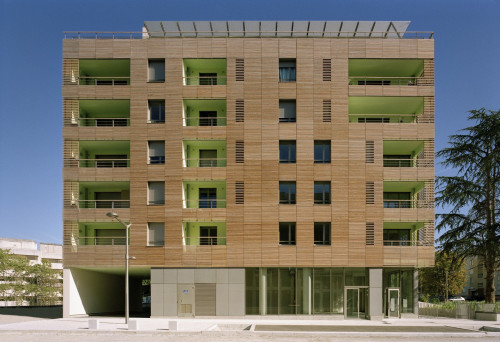 Immeubles de logements et maisons passives à la Duchère - Lyon 9e (69)