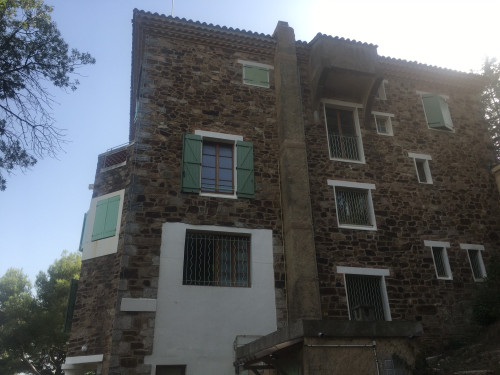 arrière de la maison