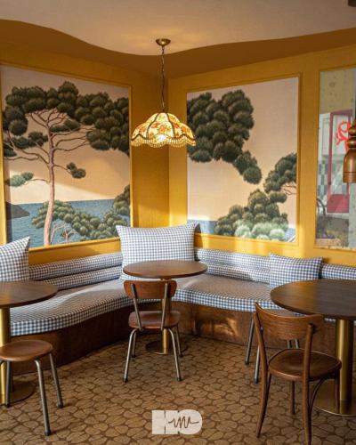 Banquette café 