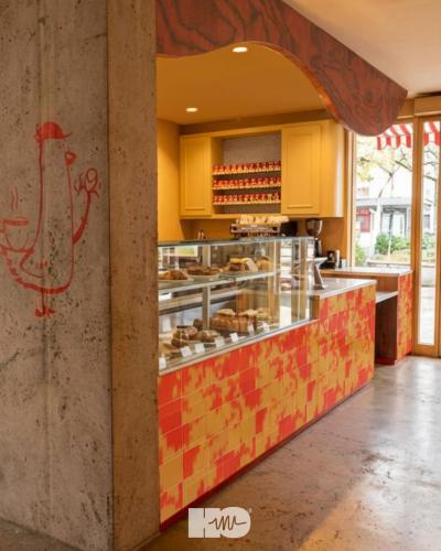 Espace boutique, vitrine traiteur
