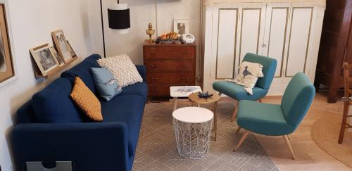 Rénovation d'un séjour d'une maison de vacances sur Combrit