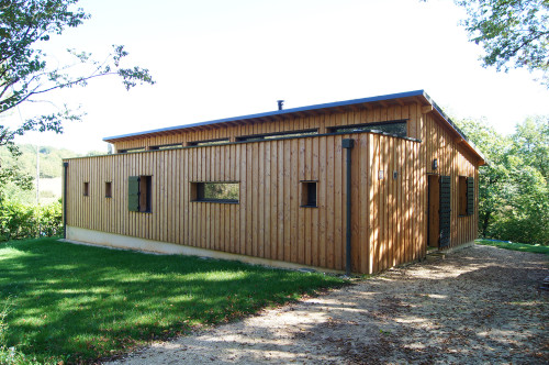 Maison d'habitation à ossature bois RT2012