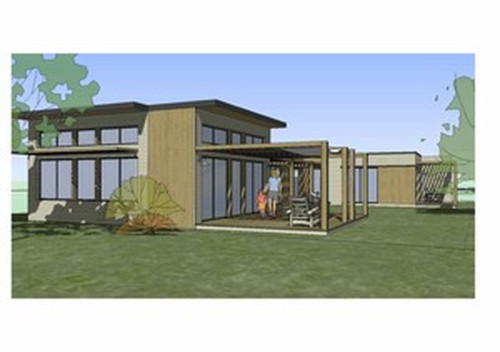 Maison ossature bois à Herbignac