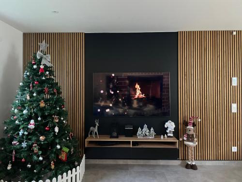 Rénovation d'un espace de vie dans maison de plain-pied
