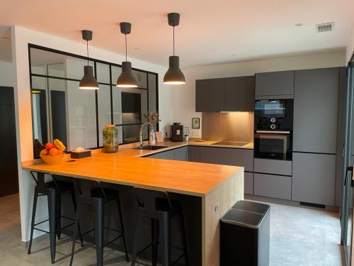 Rénovation d'un espace de vie dans maison de plain-pied