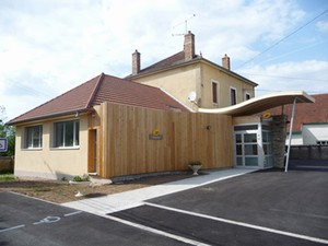 Mairie et agence postal à Broye les Pesmes (70)