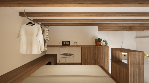STUDIO 975 | PROJET AIRBNB | Mezzanine 