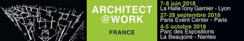 ​ARCHITECT@WORK : 3 éditions françaises au programme de 2018
