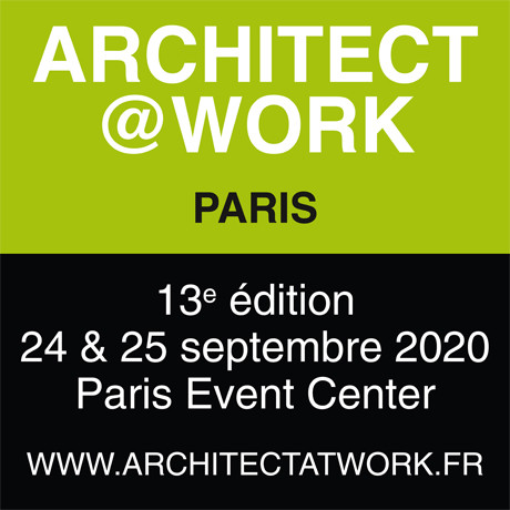 ARCHITECT AT WORK PARIS 2020 - 13e édition - 24 & 25 septembre - Paris Event Center